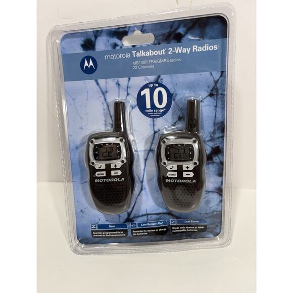 Motorola Talkabout MB140R Two Way Radio New - Picture 1 of 7